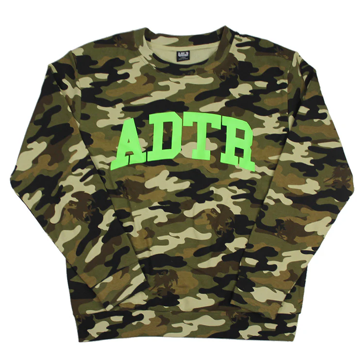 Camo Crewneck